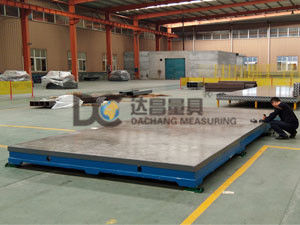 大型鑄鐵平臺，鑄鐵檢驗平臺(鑄鐵平臺,大型鑄鐵平臺,鑄鐵檢驗平臺)